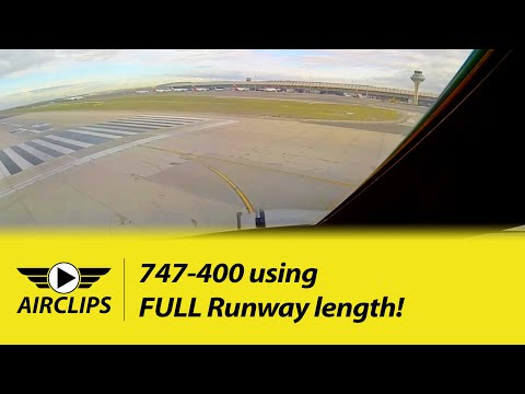 Pilot's View of Boeing 747-400 Takeoff! HEAVY 525 Persons aboard! [AirClips]