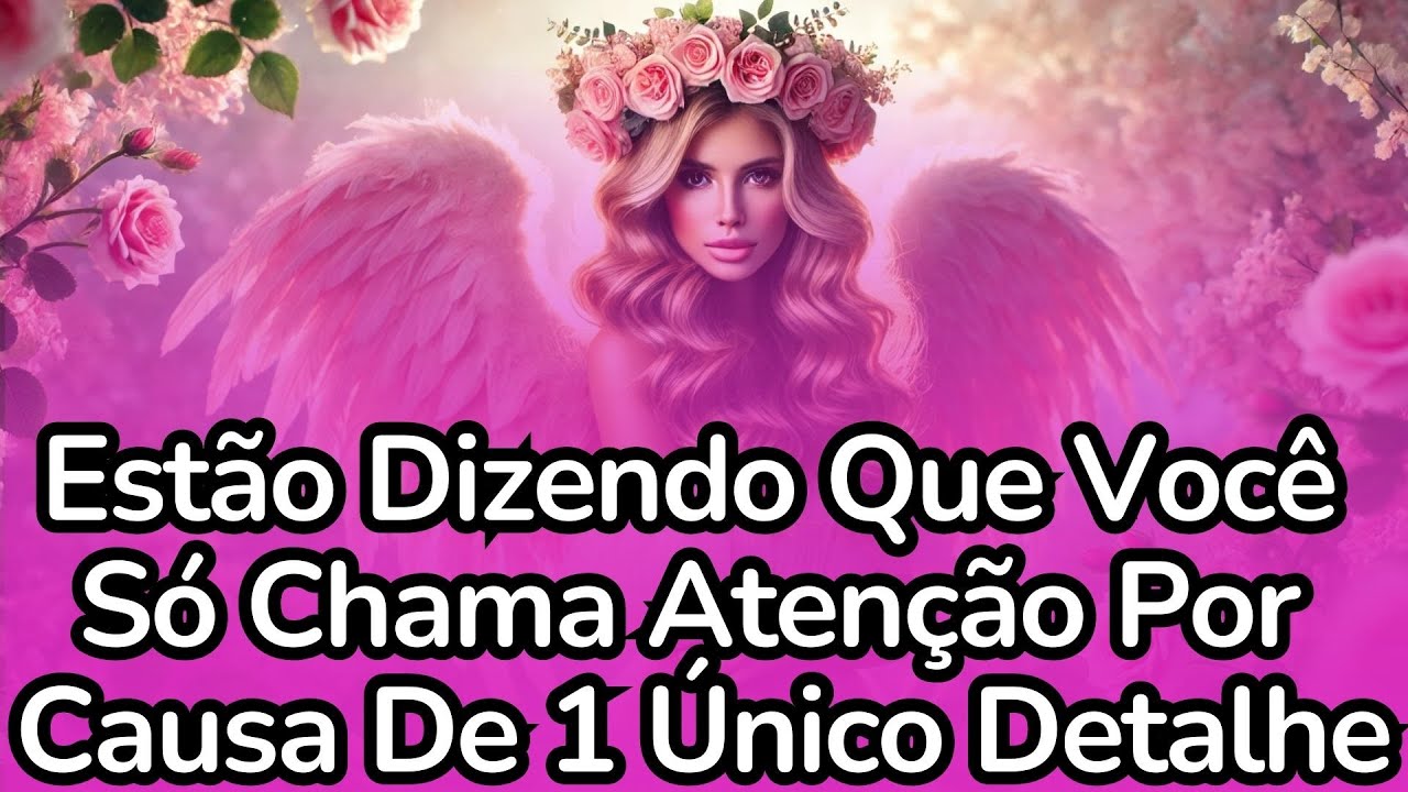 💌💘Estão Dizendo Que Você Só Chama Atenção Por Causa De 1 Único Detalhe...   #anjos #mensagem