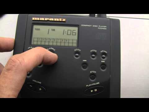 Marantz PCD520 Portable CD Player