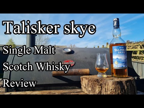 Talisker Skye : Single malt Scotch Whisky Review 4K