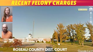 Recent Felony Charges In Roseau County District Court