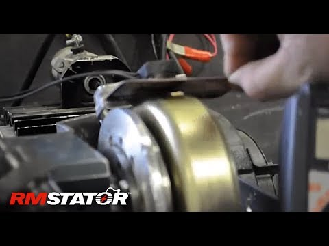 How to test and gap a stator pick up pulsar coil / pickup pulser coil / trigger coil / pick-up coil