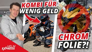 CHROMFOLIERUNG FÜR's MOTORRAD, GÜNSTIGE LEDERKOMBIS uvm.! #FragMarc [Q&A]