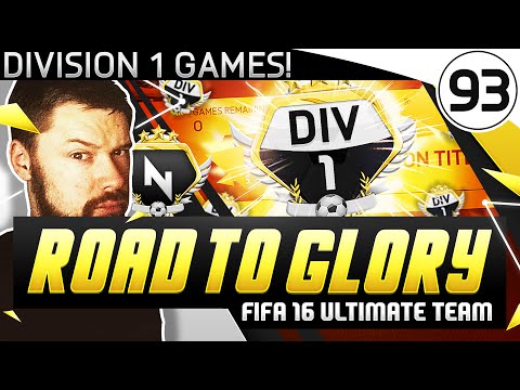 DIVISION 1 GAMES! - FUT ROAD TO GLORY!! - #93 - FIFA 16 Ultimate Team