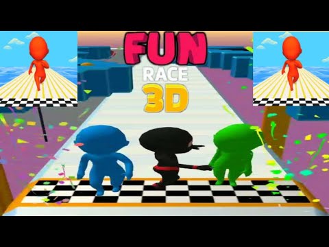 Fun Race 3d Gameplay Walkthrough Level 1 10 Bonus Level Ios