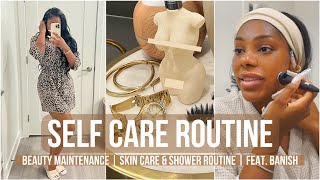 Self Care Routine: Beauty Maintenance | Oily, Acne-Prone Skin Remedy | Shower Routine | Miriam J