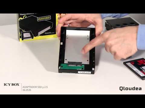 IcyBox - IB-2535StS - Adaptador 2.5" SSD y SATA a 3.5"