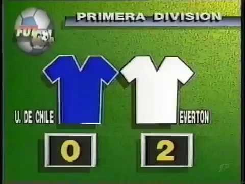 U. DE CHILE 0-2 Everton. 23º Fecha, T. Nacional 1991