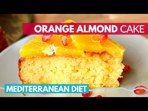 Juicy Gluten-Free Orange Almond Cake | easy mediterranean diet recipes