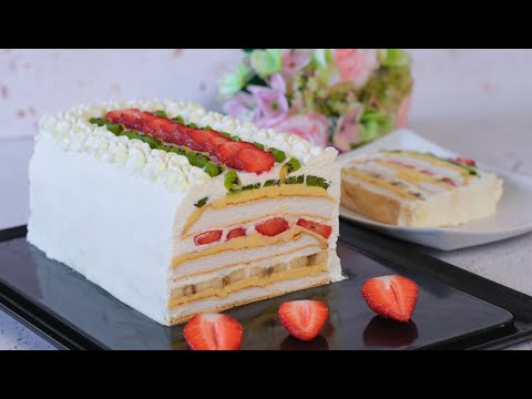 This is the best creamy fruit cake. I prepare it all the time and everyone wants more.