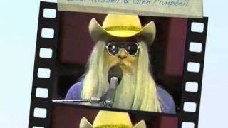 Leon Russell & Glen Campbell "In Session" 1983 - "Rollin' my sweet baby's arms"