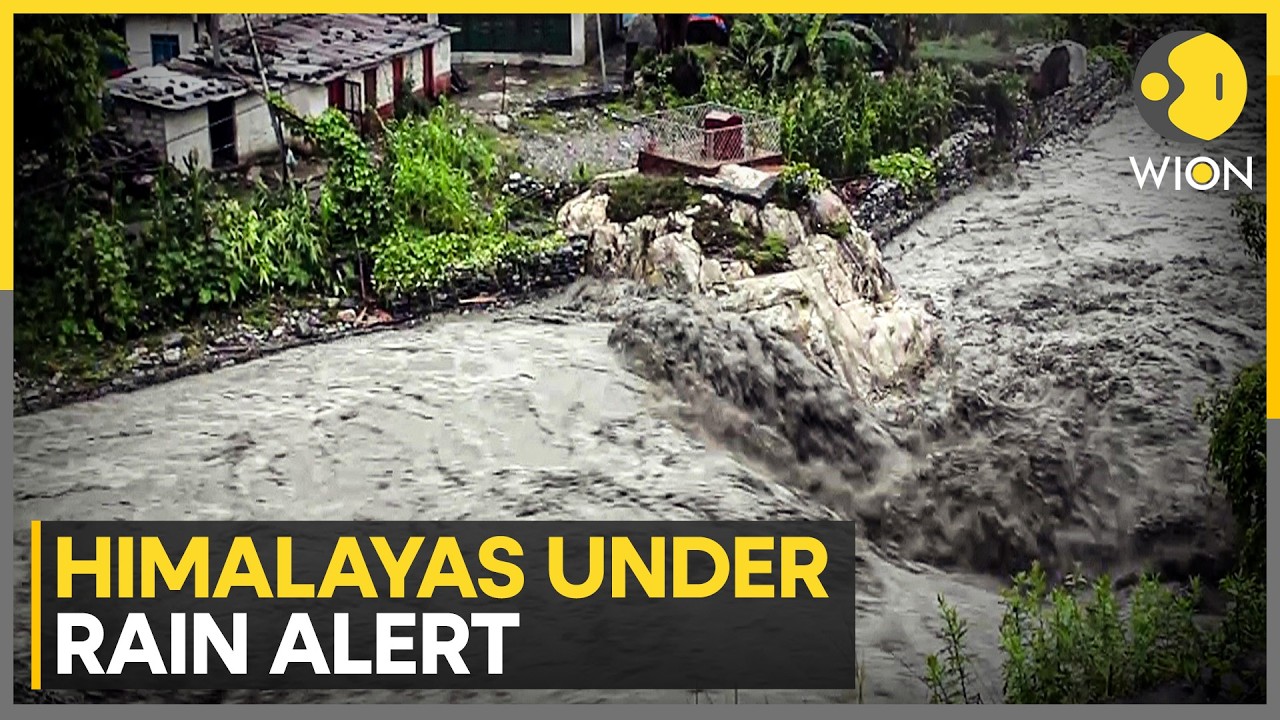 Himalayan States Battle Monsoon Fury: Red Alert in Himachal, Floods Ravage Arunachal | WION