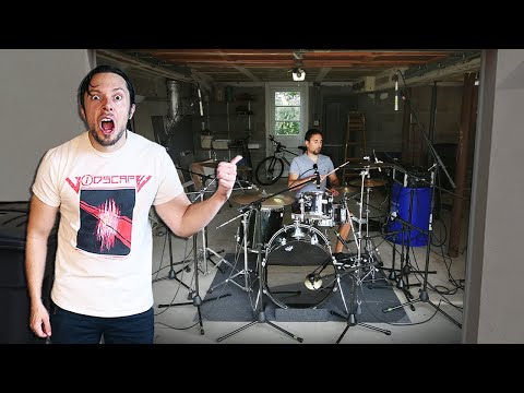 How I Recorded Album-Quality Drum Tracks In A Crappy GARAGE