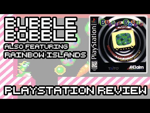 Bubble Bobble Featuring Rainbow Islands - Sony PlayStation Review