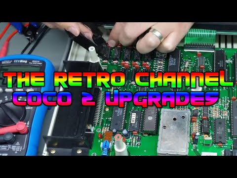 TRS-80 CoCo2 RAM and ROM upgrades