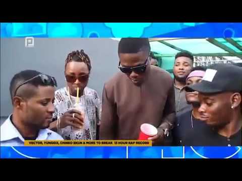 Vector, Yung6ix set to break 13hours world record of rap