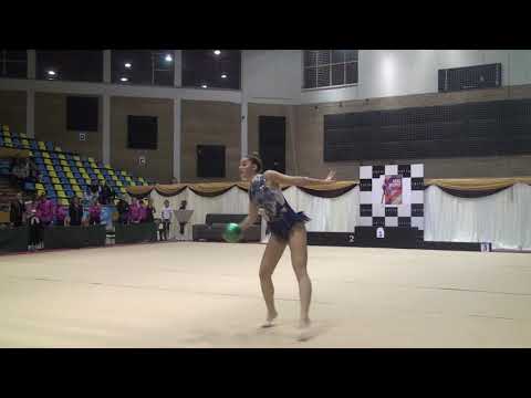 Zerina Tanovic Ball KRG Arabesque BIH Seniors Level A & B Arad Trophy Rhythmic 20 October 2018