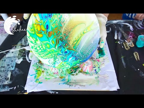 115. Sheleeart - Marbled Cells - Earthy Tones