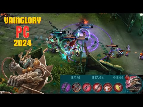 I Played the Best Tank Hero as a Hypercarry Fighter | WP Phinn | Vainglory PC 3v3 Gameplay