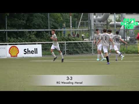 Rot Gelb Wesseling - TuS Germania Hersel C Junioren | Pass Schuss Tor