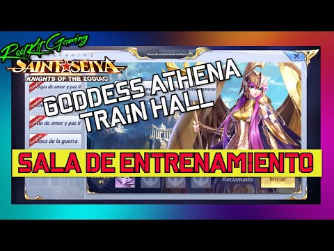 GODDESS ATHENA TRAIN HALL PUZZLE TUTORIAL / Sala de Entrenamiento  de Atena saint Seiya Awakening