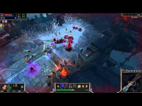 Katarina Kayle vs Syndra Brand - 2 vs 2 - Showdown - Snowdown