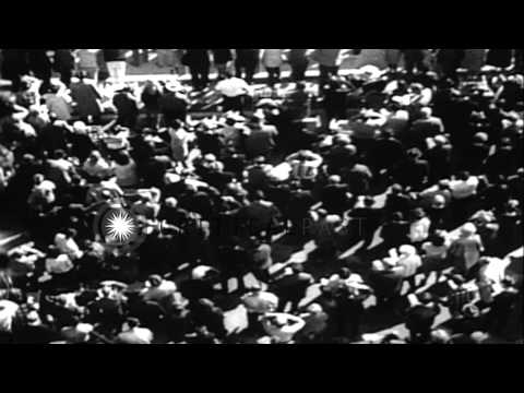 Fort Marcy wins the Washington DC International Horse race in Washington DC, Unit...HD Stock Footage