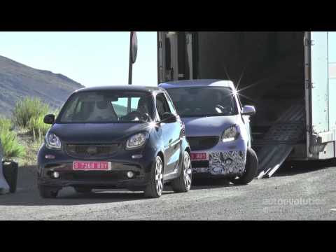 2016 Smart Forfour Brabus Spied Testing in Spain