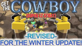 UPDATED - How to beat BADLANDS on FALLEN and get the COWBOY... AGAIN!! Tower Defense Simulator