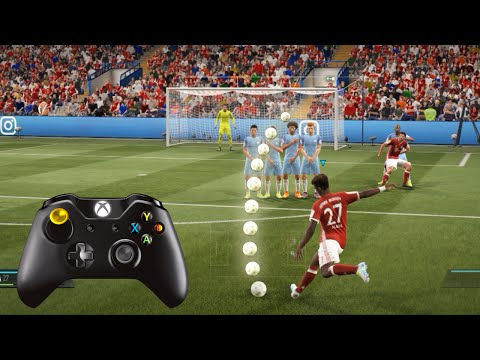 FIFA 17 BASIC DIPPING FREE KICK TUTORIAL