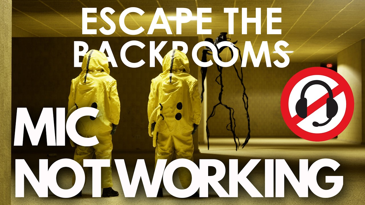 Escape the Backrooms: Voice Chat Not Working/Microphone Not working/VOIP Not Working On PC FIX✅🎧