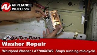 Whirlpool Washer Repair - Stops Running Mid Cycle - Timer