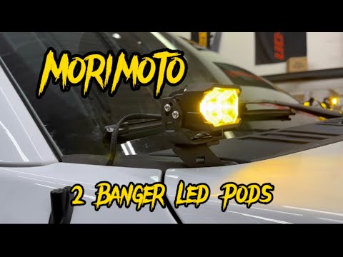 Morimoto 2 Banger LED Pod Light Install