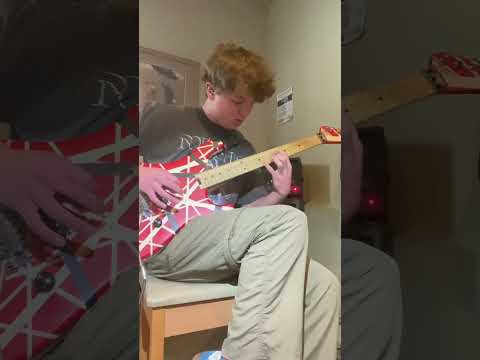 Jump by Van Halen (solo) #guitarcover #80smusic #vanhalen #jump #guitar #guitarist #80s #80song #8d