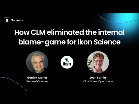 How CLM eliminated the internal blame-game with Ikon Science
