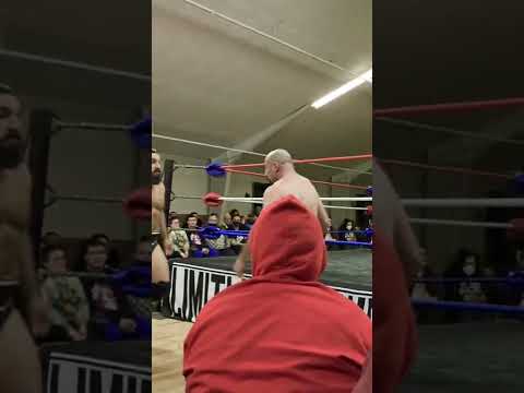 Rip Byson gets pumped up (Limitless Wrestling) #wrestling
