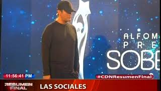 Todo listo en el Teatro Nacional para Premios Soberano 2019