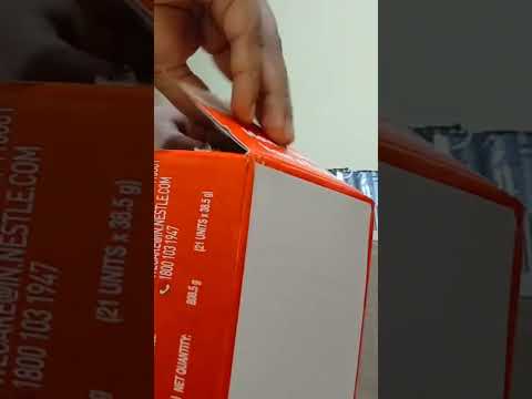 Unboxing Kit kat huge pack 😍😂 #shopping #unboxingvideo #kitkat #chocolate #onlineshopping