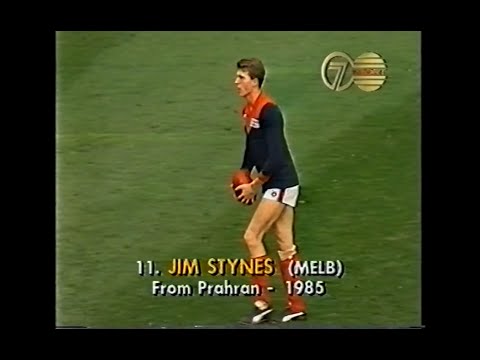 1993 AFL - Melbourne v Richmond - Round 21 - MCG