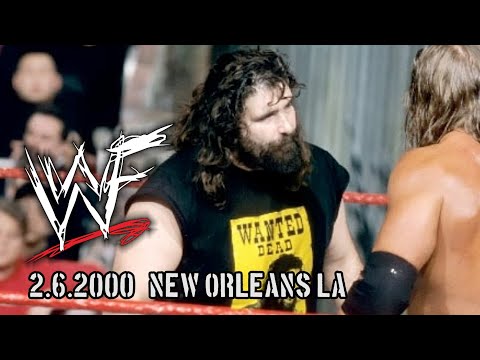 WWF New Orleans, LA February 6th, 2000 Results (Cactus Jack, The Rock & Kane vs DX)