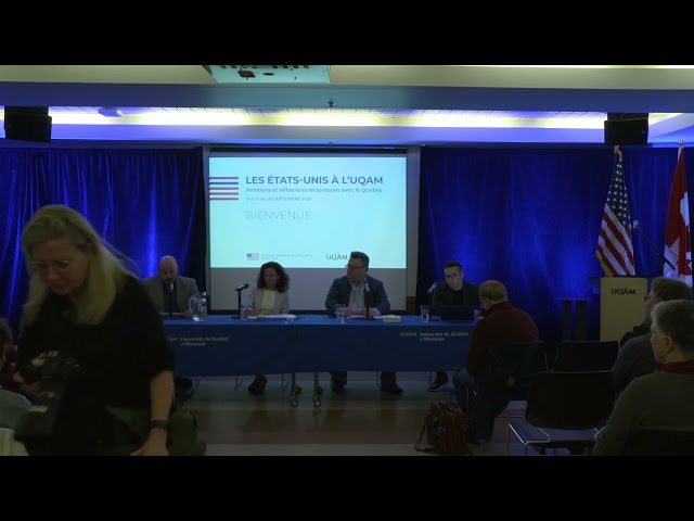 Table ronde de la Chaire Raoul-Dandurand «Le Québec et les États-Unis dans l’ère Trump-Biden: un état des lieux»