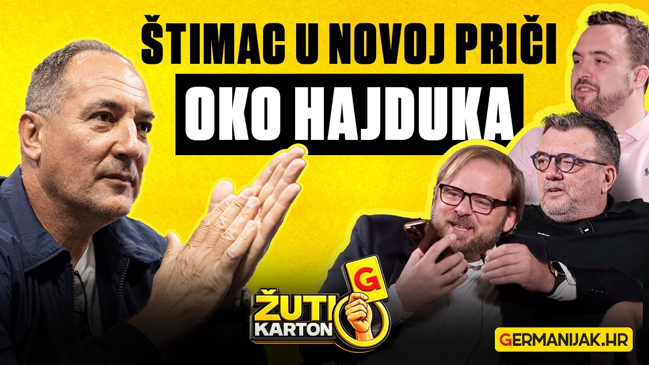 ŽUTI KARTON #4 | Štimac u novoj priči oko Hajduka.