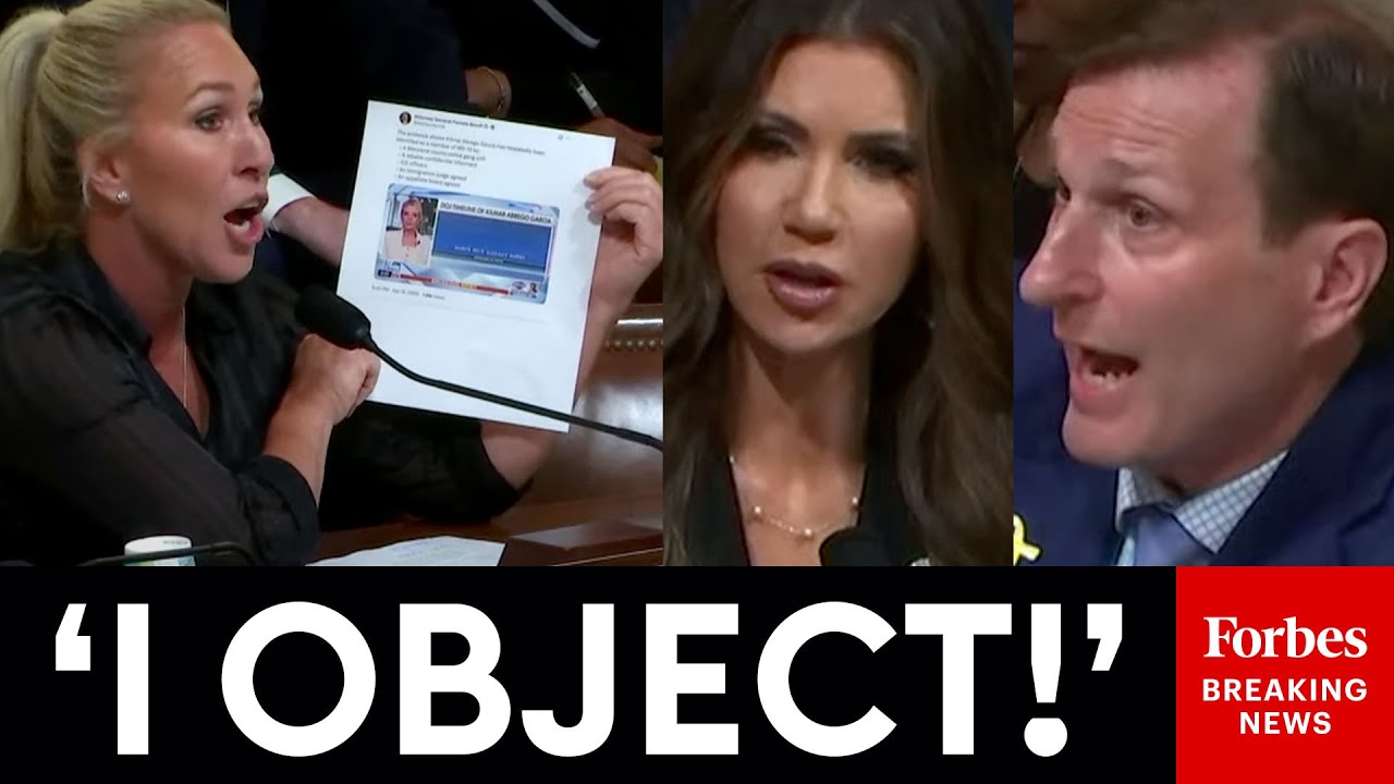 All Hell Breaks Loose When Marjorie Taylor Greene Attempts To Put Abrego Garcia Claim Into Record