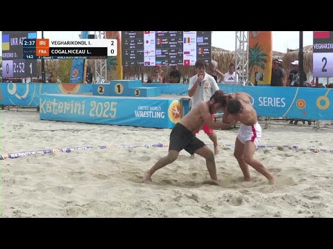 Ilyar Mansour VEGHARIKONDLAJI (IRI) vs. Lenny COGALNICEAU (FRA) • F | Round 1 • Men's BW 70Kg