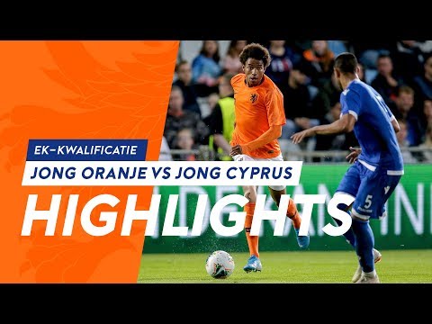 Highlights Jong Oranje-Jong Cyprus (10/9/2019) EK-kwalificatie