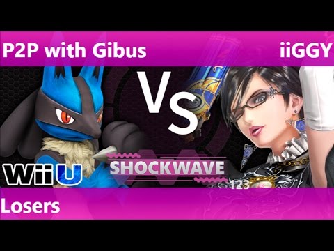 SW 123 - P2P with Gibus (Lucario) vs SM | iiGGY (Bayonetta) Losers - Smash 4