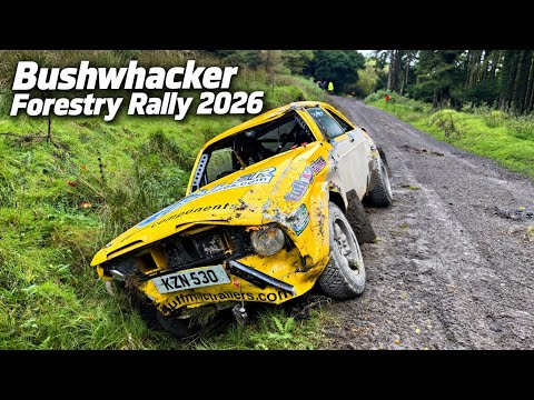 Bushwhacker Rally 2026 / Crash / Jumps / Flat out action