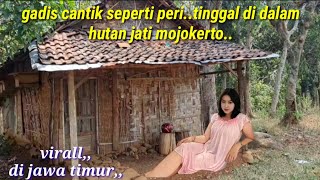 Download lagu Vinaa,,,a beautiful girl like a fairy lives alone in a teak forest...now viral in East Java mp3