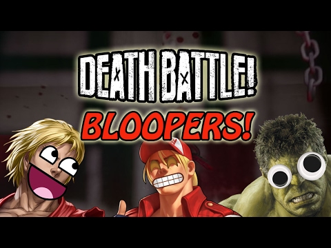 DEATH BATTLE Bloopers - ケンVSテリー＆ハルクVSドゥームズデイ (DEATH BATTLE Bloopers - Ken VS Terry & Hulk VS Doomsday)
