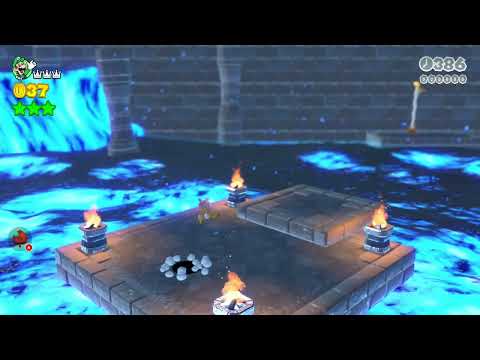 Super Mario 3D World (Switch) 10-7 Speedrun - Time: 18 (TWR)